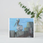 ハッタラスフェリーのペリカン ポストカード (スタンド正面)