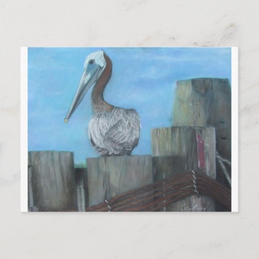 ハッタラスフェリーのペリカン ポストカード (正面)