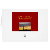 ハッタラスライトハウスファーザーズデイカード (裏面横)