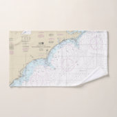 ハッタラス岬からチャールストン航海のまで図11520 バスタオルセット (ハンドタオル)