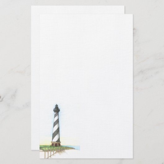 ハッタラス岬ライトハウス文房具 便箋 (正面/裏面)