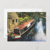 ハッダースフィールド運河 ポストカード (正面/裏面)