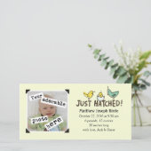 ハッチだ！ベビー発表 案内状 (スタンド正面)