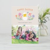 ハッチイースターカード – ベージュ シーズンカード (スタンド正面)