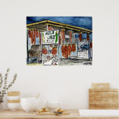 ハッチチリニューメキシコアート ポスター (キッチン)