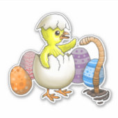 ハッチドイースターチキン シール (正面)