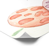 ハッチドラゴンエッグス先史時代の赤ちゃんシャワー ポスター (角)