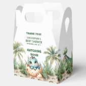 ハッチパーソナライズされたングすぐにベビーありがとうボックス フェイバーボックス (オープン)