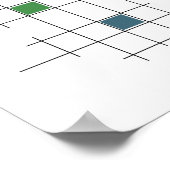 ハッチミッドセンチュリーモダンレトロポスター ポスター (角)