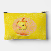 ハッチリン渦巻形のグ アクセサリーポーチ (裏面)