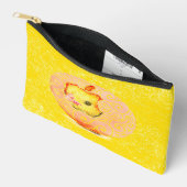 ハッチリン渦巻形のグ アクセサリーポーチ (見開き)