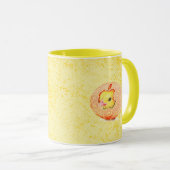 ハッチリン渦巻形のグ マグカップ (正面右)