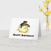 ハッチンガートルハッピーバースデー! カード (黄色い花)