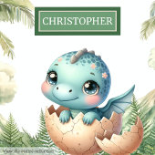 ハッチングよくはしゃぐイーンベビー恐竜ベビー枕 クッション