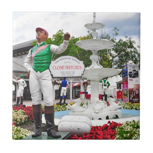 「ハッチングを閉じる」チャンピオン タイル (正面)