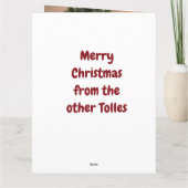 ハッチングデコレーションのミス カード (裏面)