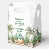 ハッチングパーソナライズされた男の赤ちゃんお願いボックス フェイバーボックス (オープン)