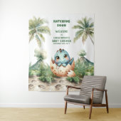 ハッチングマンスーン赤ちゃんシャワーパーティーバナーディノ タペストリー (インサイチュ)