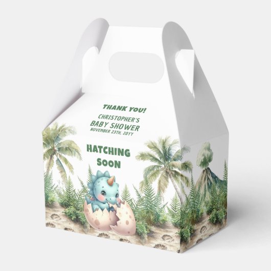 ハッチングマーンゲスト記念ベビーサンキューボックス フェイバーボックス (正面サイド)