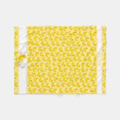 ハッチングマーンベビーブランケット フリースブランケット (正面(横))