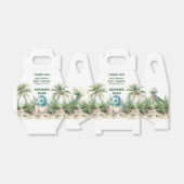 ハッチングマーン男の赤ちゃん恐竜パーティーの好意ボックス フェイバーボックス (折り畳みなし)