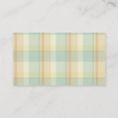 ハッチング黄色のクリック 名刺 (裏面)