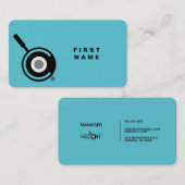 ハッチング – マネージャ 名刺 (正面/裏面)