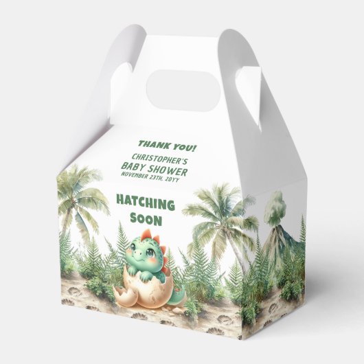 ハッチンソーンボーイベビー優先ボックスパーソナライズされた フェイバーボックス (正面サイド)