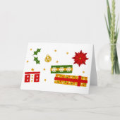 ハッチンドンクリスマスカード2023 カード (正面)