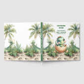 ハッチンユニークグーン男の赤ちゃんゲストブック ゲストブック (全面)