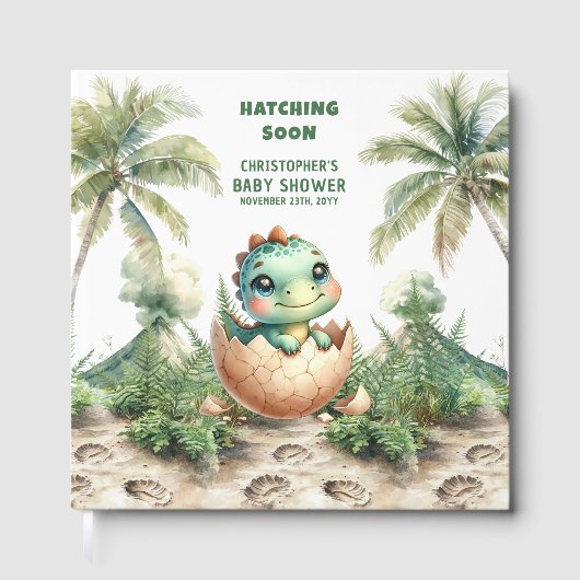 ハッチンユニークグーン男の赤ちゃんゲストブック ゲストブック (正面)