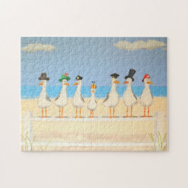 ハッツを持つカモメ ジグソーパズル