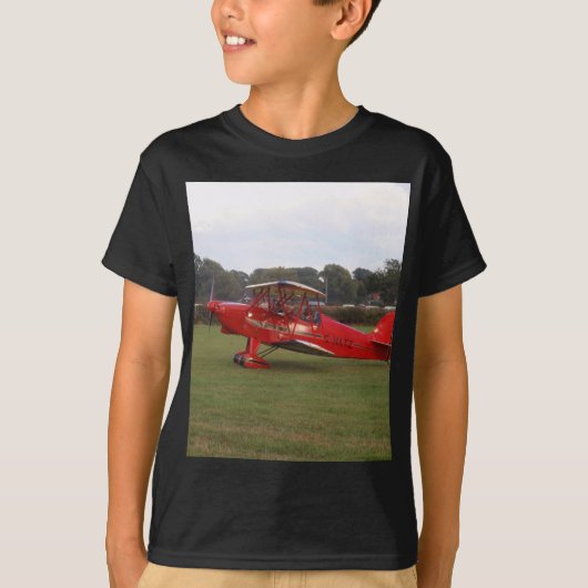 ハッツ複葉機 Tシャツ (正面)