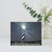 ハッテラス岬からの挨拶 ポストカード (スタンド正面)