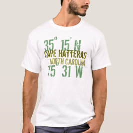 ハッテラス岬の態度 Tシャツ