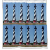 ハッテラス岬の灯台カーテン シャワーカーテン (正面)