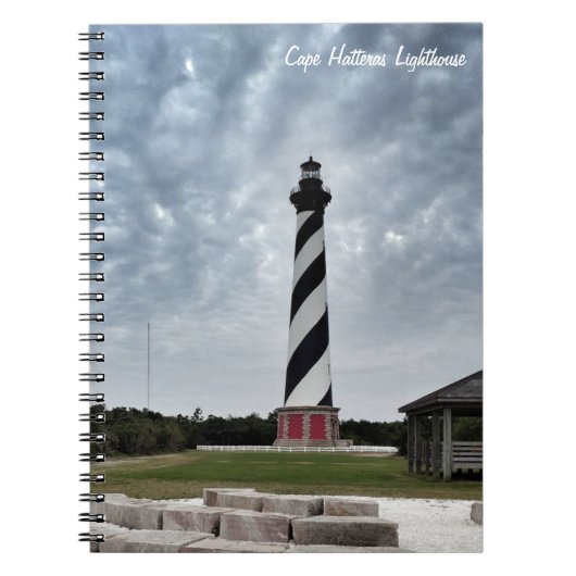 ハッテラス岬の灯台ノート ノートブック (正面)