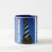 ハッテラス岬の灯台マグ ツートーンマグカップ (中央)