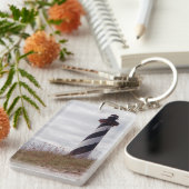 ハッテラス岬の灯台 キーホルダー (正面右)