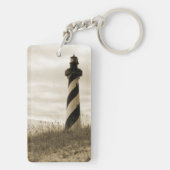 ハッテラス岬の灯台 キーホルダー (裏面)