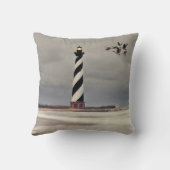 ハッテラス岬の灯台 クッション (裏面)