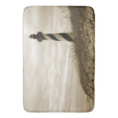 ハッテラス岬の灯台 バスマット (正面縦)