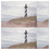 ハッテラス岬の灯台 ファブリック (クローズアップ)