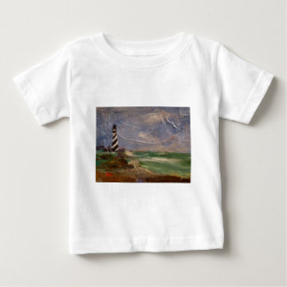 ハッテラス岬の灯台 ベビーTシャツ