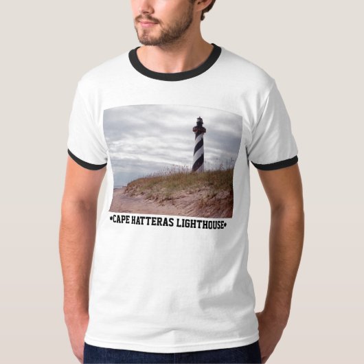 ハッテラス岬の灯台 Tシャツ (正面)