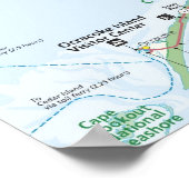 ハッテラス岬国立公園 ポスター (角)