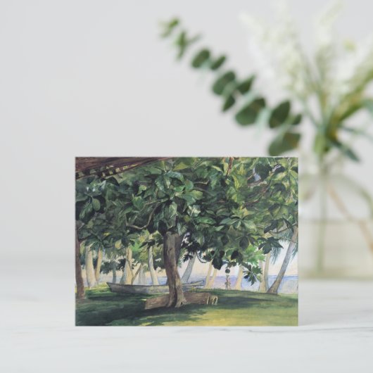 ハットから表示 – John LaFargeはがき ポストカード (スタンド正面)