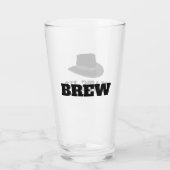 ハットアップ・ブリュー タンブラーグラス (裏面)