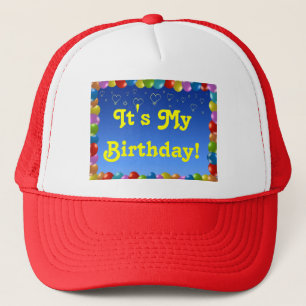 ハットイット・マイ・誕生日 キャップ
