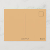 ハットオフと七面鳥の感謝祭のヴィンテージ少年 ポストカード (裏面)